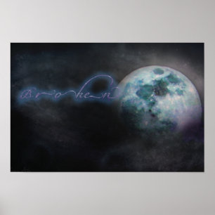 Zerbrochene Galaxie Poster