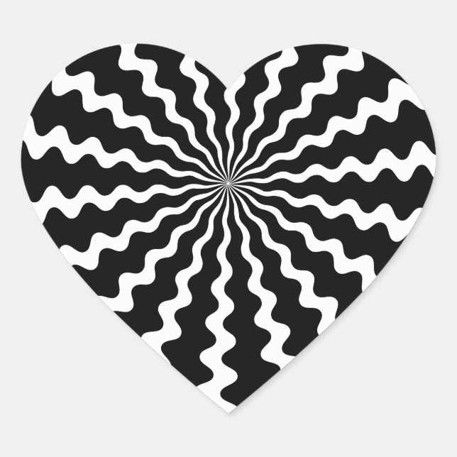 Zerbrochene Herz-Stickers Herz-Aufkleber (Vorderseite)