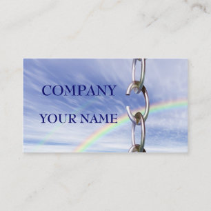 Zerbrochene Kette Visitenkarte