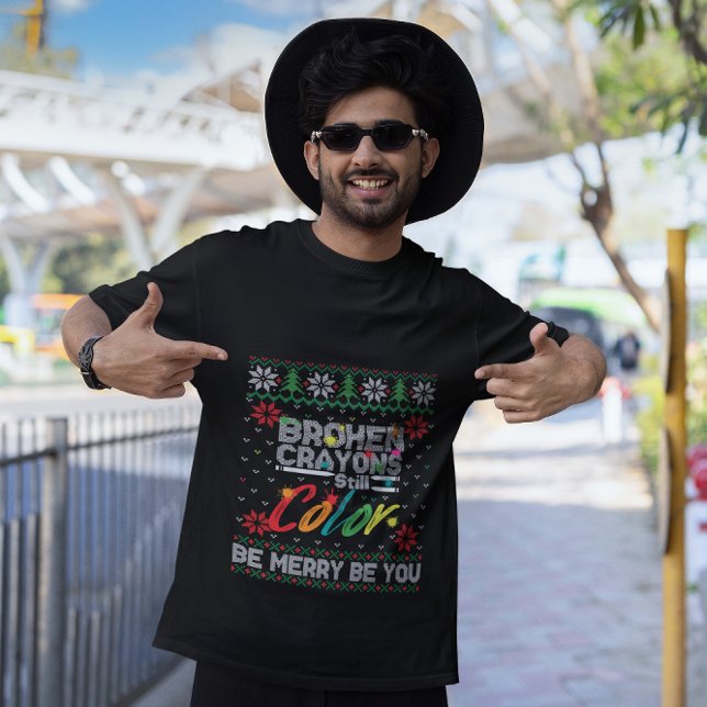 Zerbrochene Krebse färben noch immer psychische Ge T-Shirt (Von Creator hochgeladen)