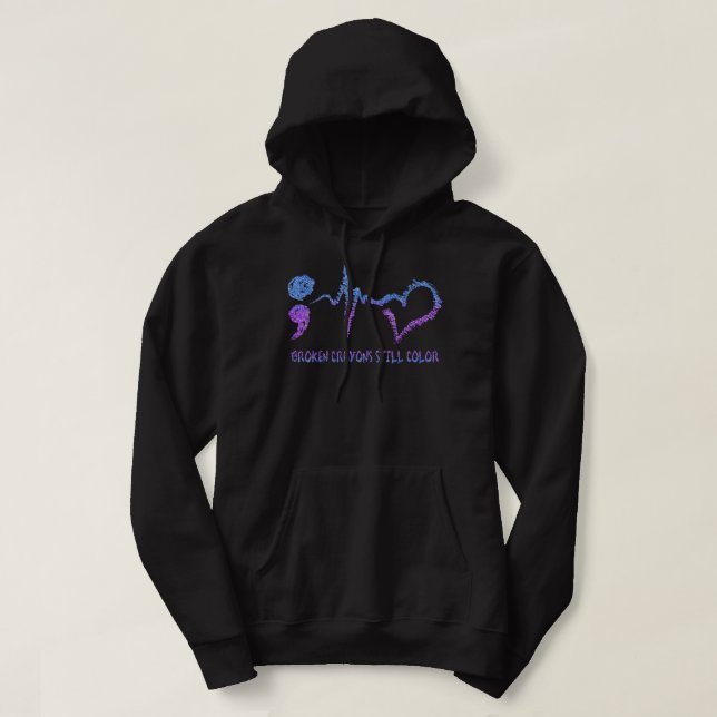 Zerbrochene Krebse schüren immer noch die Präventi Hoodie (Design vorne)