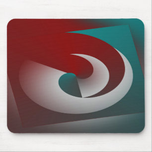 Zerbrochene Muschel Mousepad