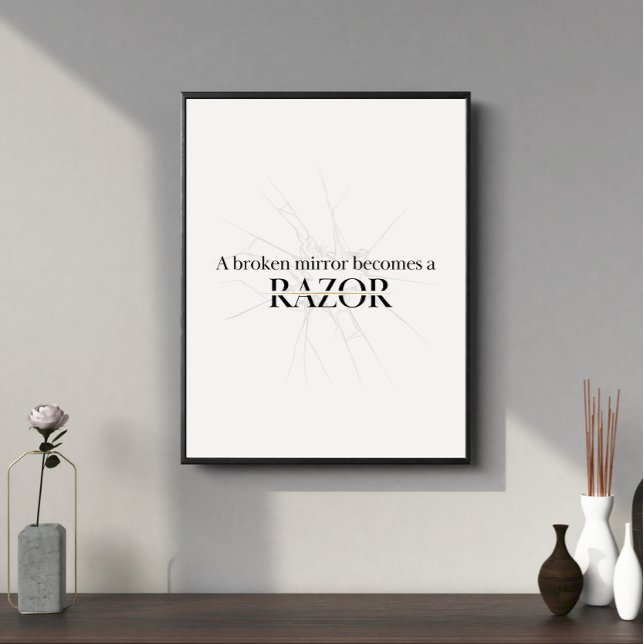 Zerbrochene Spiegel Poster (Von Creator hochgeladen)