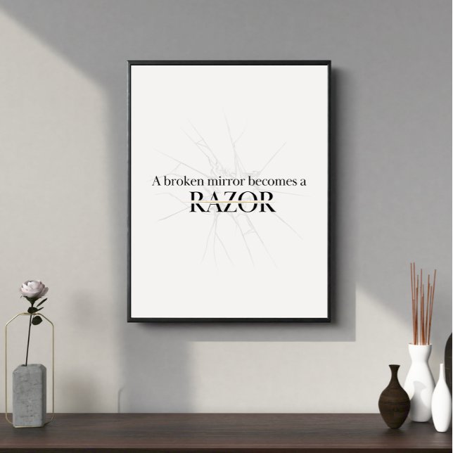 Zerbrochene Spiegel Poster (Von Creator hochgeladen)