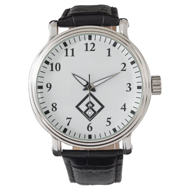 Zerbrochene Wok-Maßnahme Armbanduhr (Vorderseite)