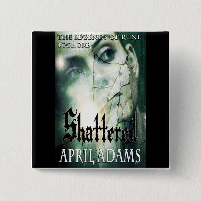 Zerbrochener Knopf Button (Vorderseite)