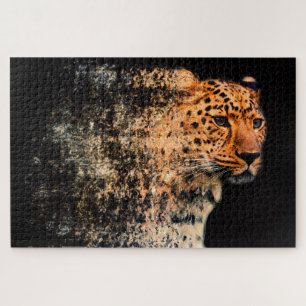 Zerbrochener Leopard Puzzle