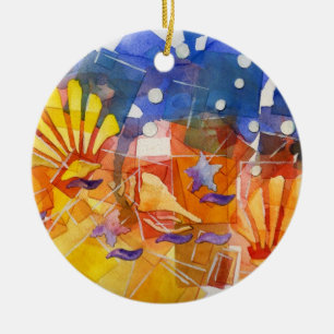 Zerbrochener Ozean Keramik Ornament