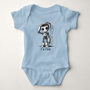 Zerbrochener Roboter - Ich bin gut Baby Strampler