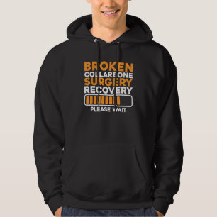 Zerbrochenes Collarbon - Zerrissenes Clavicle verl Hoodie