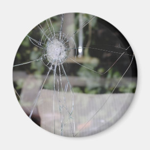 Zerbrochenes Fenster Magnet