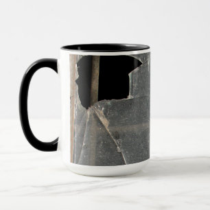 Zerbrochenes Fenster Tasse