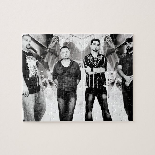 Zerbrochenes Foto-Puzzlespiel der Anzeigen-8x10 Puzzle (Horizontal)