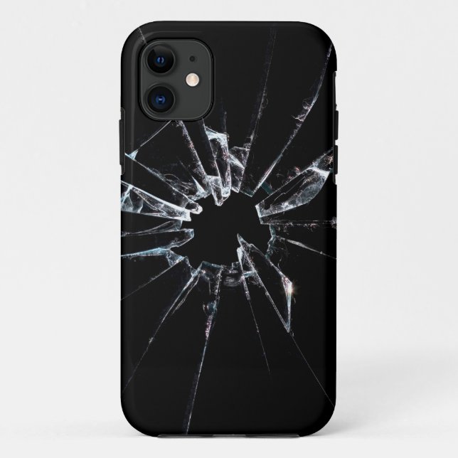 Zerbrochenes Glas Nr. 1 Case-Mate iPhone Hülle (Rückseite)