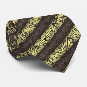 Zerbrochenes Glas Vintag Krawatte