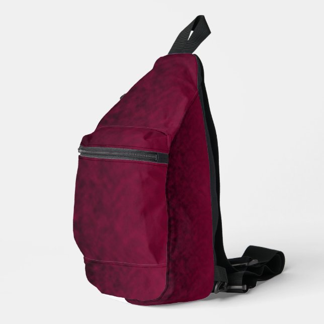 Zerdrückte Blüte Crossbody Bag (Rechte Ecke)