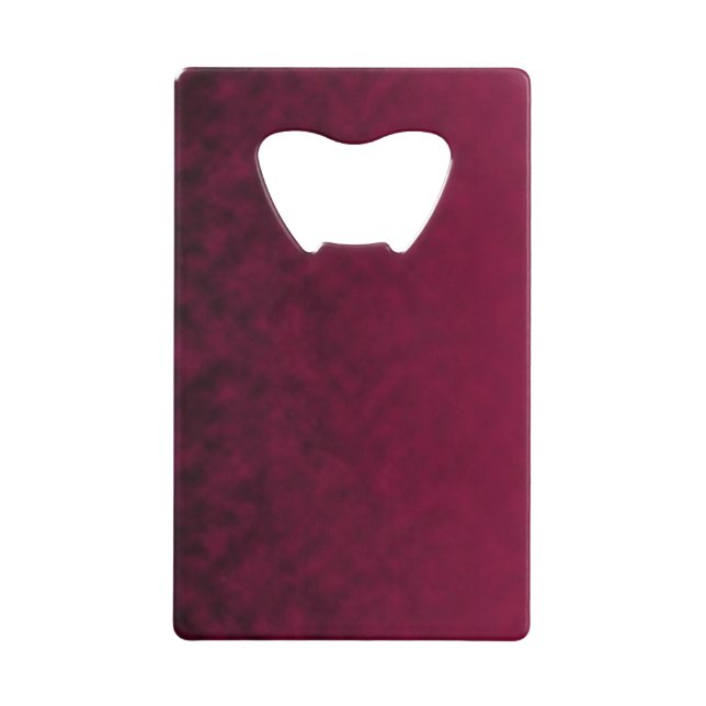 Zerdrückte Blüte Geldbeutel Flaschenöffner (Vorderseite)