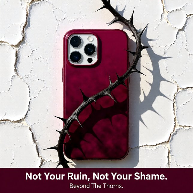 Zerdrückte Blüte iPhone Hülle (Von Creator hochgeladen)