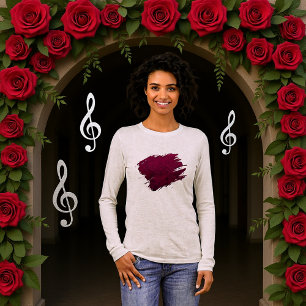 Zerdrückte Blüte Tri-Blend Shirt