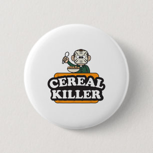 Zerealien Killer Food Puff Spaß Kostüm Spaß Hallow Button