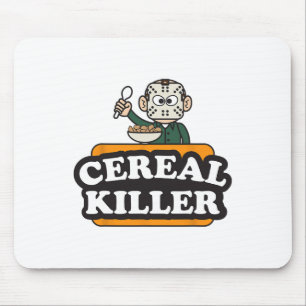 Zerealien Killer Food Puff Spaß Kostüm Spaß Hallow Mousepad