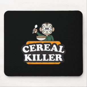 Zerealien Killer Food Puff Spaß Kostüm Spaß Hallow Mousepad
