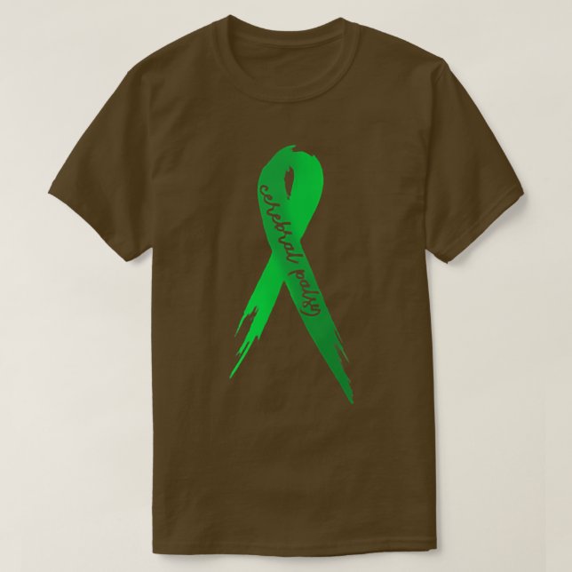 Zerebral Palsy Bewusstsein  T-Shirt (Design vorne)