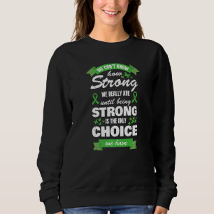 Zerebral Palsy Bewusstseinsmonat starke Hirnschäde Sweatshirt