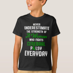 Zerebral Palsy Cp Bewusstsein Erfolge Krieger Surv T-Shirt