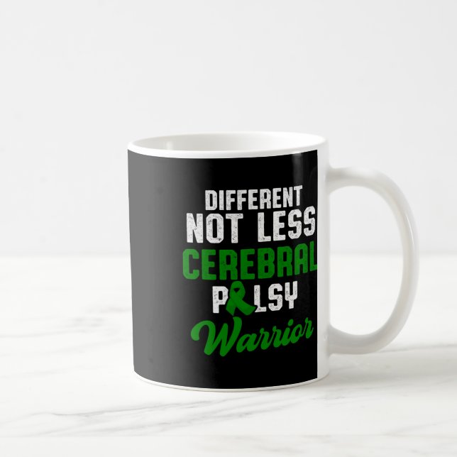 Zerebral Palsy Cp Bewusstsein Proud Krieger Überle Kaffeetasse (Rechts)