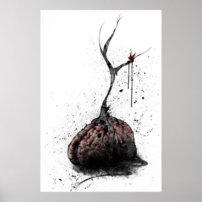 Zerebral Sapling Poster (Vorne)