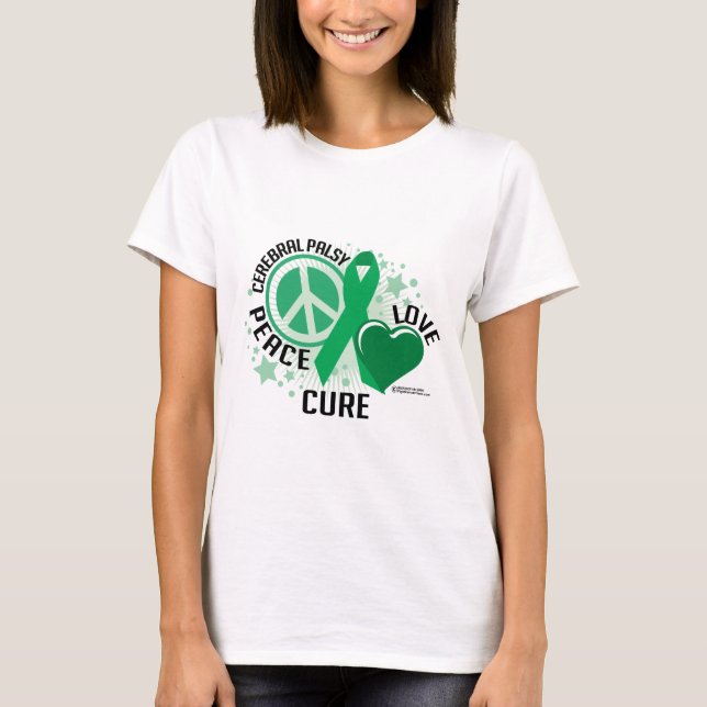 Zerebrale Lähmung PLC T-Shirt (Vorderseite)