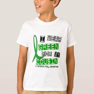 Zerebrale Lähmung trage ich Grün für meinen Cou T-Shirt