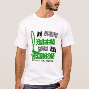 Zerebrale Lähmung trage ich Grün für meinen Enk T-Shirt