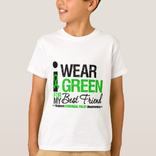 Zerebrale Lähmung trage ich grünes Band für bes T-Shirt