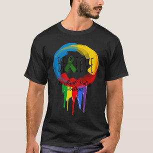 Zerebralparese Autismus-Bewusstsein Traumfänger F T-Shirt