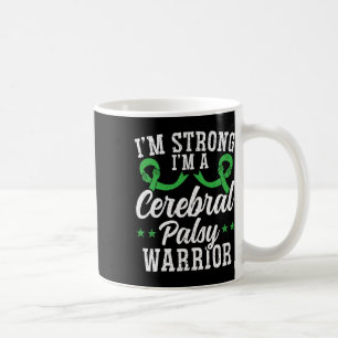 Zerebralparese-Bewusstseins-Gehirn Kaffeetasse