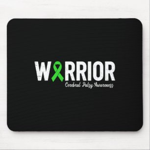 Zerebralparese Krieger cp grüne Schleife Bewusstse Mousepad