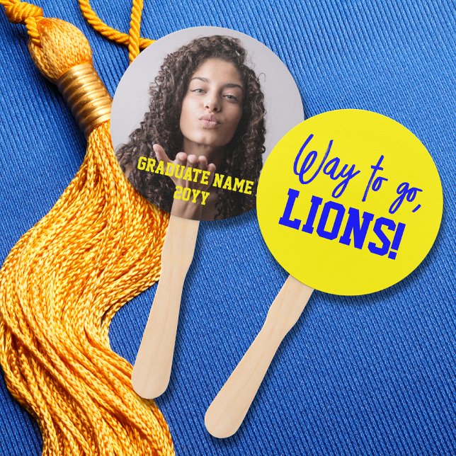 Zeremonie des Gelben und Blauen Abschlusses Fächer (Von Creator hochgeladen)