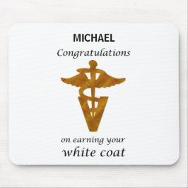 Zeremonie für Veterinärmilch Mousepad