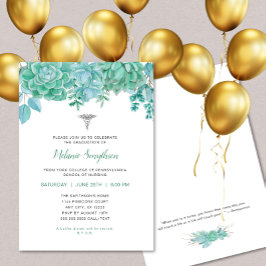 Zeremonie zur Zeremonie von Nurse-Abschluss oder R Einladung