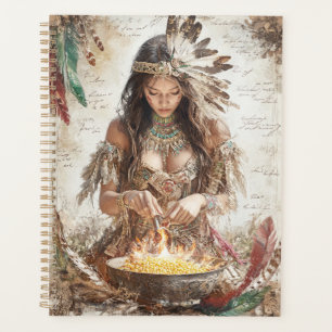Zeremonielle Flamme: Indigene Rituale  Planer