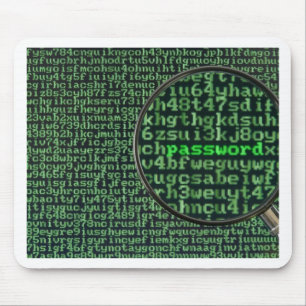 Zerhacken für Passwort Mousepad