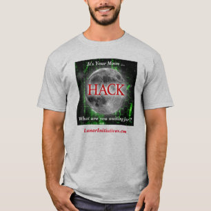 Zerhacken Sie den Mond-T - Shirt