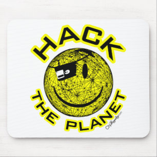 Zerhacken Sie den Planeten Mousepad