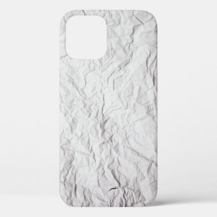 Zerknitterte Papiertextur, detaillierter Hintergru Case-Mate iPhone Hülle