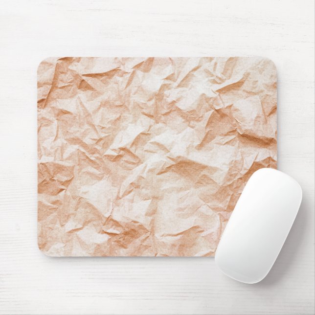 zerknittertes Errötungspapier Mousepad (Mit Mouse)
