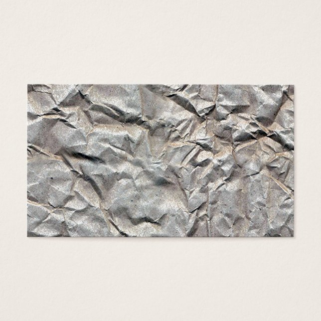 zerknittertes Papier (Vorderseite)