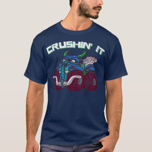 Zermalmender Kobold-Monstertruck Vintage Retro 251 T-Shirt