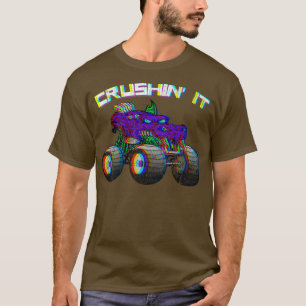 Zermalmender Monstertruck Vintage Retro260 T-Shirt